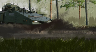 Cinematic environment project – lighting and composition workflow